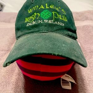 3 IRISH adjustable ball caps.